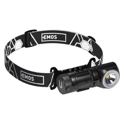 Himmennettävä ladattava otsalamppu LED/800 mAh 3,7V