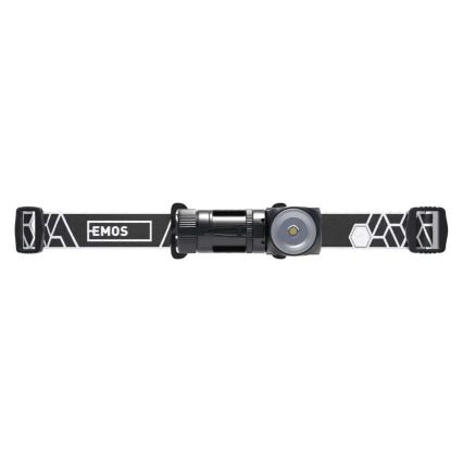 Himmennettävä ladattava otsalamppu LED/800 mAh 3,7V