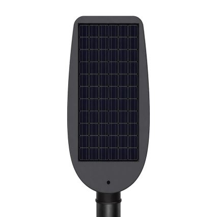 Himmennettävä LED-aurinkokatuvalaisin VENICE, anturilla, LED/50W/3,2V 4000 mAh IP65, musta + kaukosäädin