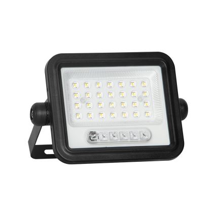 Himmennettävä LED-aurinkovalonheitin LED/50W/3,2V 2000-8000K IP65 3800 mAh musta + kauko-ohjain