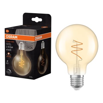 Himmennettävä LED-filamenttilamppu E27/4,9W/230V 2200K CRI 90 - Osram