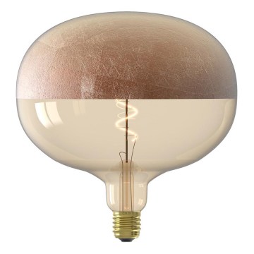 Himmennettävä LED-filamenttilamppu FILAMENT E27/6W/230V 1800K, kuparinvärinen kupu, CRI 90