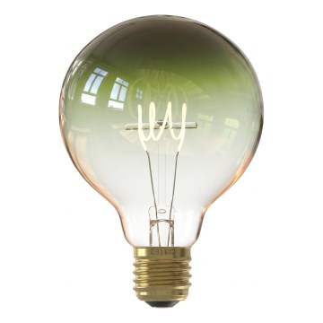 Himmennettävä LED-filamenttilamppu G125 E27/4W/230V 1800K vihreä