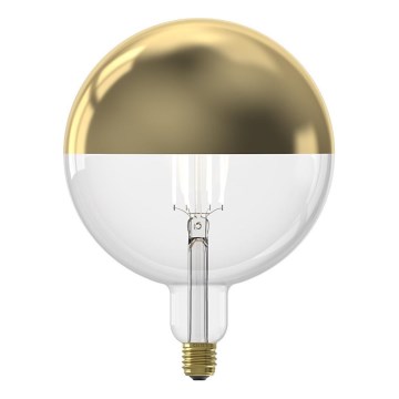 Himmennettävä LED-filamenttilamppu kupulla FILAMENT G200 E27/6W/230V 1800K kultainen CRI 90