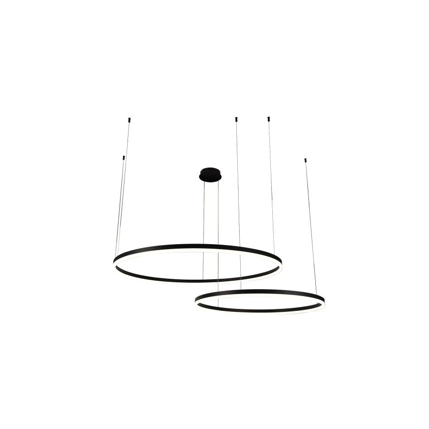 Himmennettävä LED-kattokruunu johdossa LED/100W/230V 3000-6500K halkaisija 80 cm + kauko-ohjaus