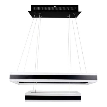 Himmennettävä LED-kattokruunu johdossa LED/113W/230V 3000K musta