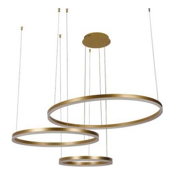 Himmennettävä LED-kattokruunu johdossa LED/125W/230V 3000-6500K halkaisija 80 cm + kauko-ohjaus