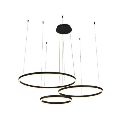 Himmennettävä LED-kattokruunu johdossa LED/125W/230V 3000-6500K halkaisija 80 cm + kauko-ohjaus