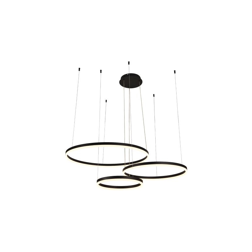 Himmennettävä LED-kattokruunu johdossa LED/125W/230V 3000-6500K halkaisija 80 cm + kauko-ohjaus