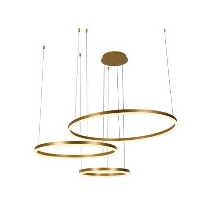 Himmennettävä LED-kattokruunu johdossa LED/125W/230V 3000-6500K halkaisija 80 cm + kauko-ohjaus