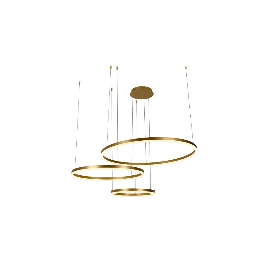 Himmennettävä LED-kattokruunu johdossa LED/125W/230V 3000-6500K halkaisija 80 cm + kauko-ohjaus