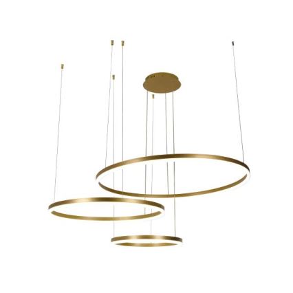 Himmennettävä LED-kattokruunu johdossa LED/125W/230V 3000-6500K halkaisija 80 cm + kauko-ohjaus