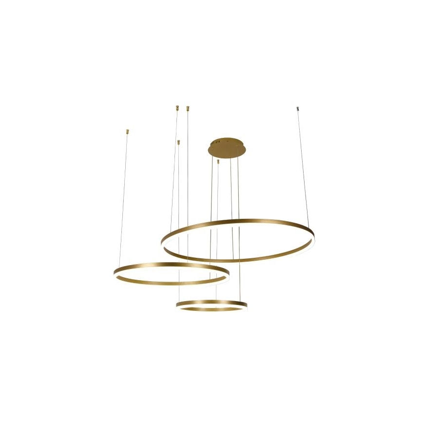 Himmennettävä LED-kattokruunu johdossa LED/125W/230V 3000-6500K halkaisija 80 cm + kauko-ohjaus