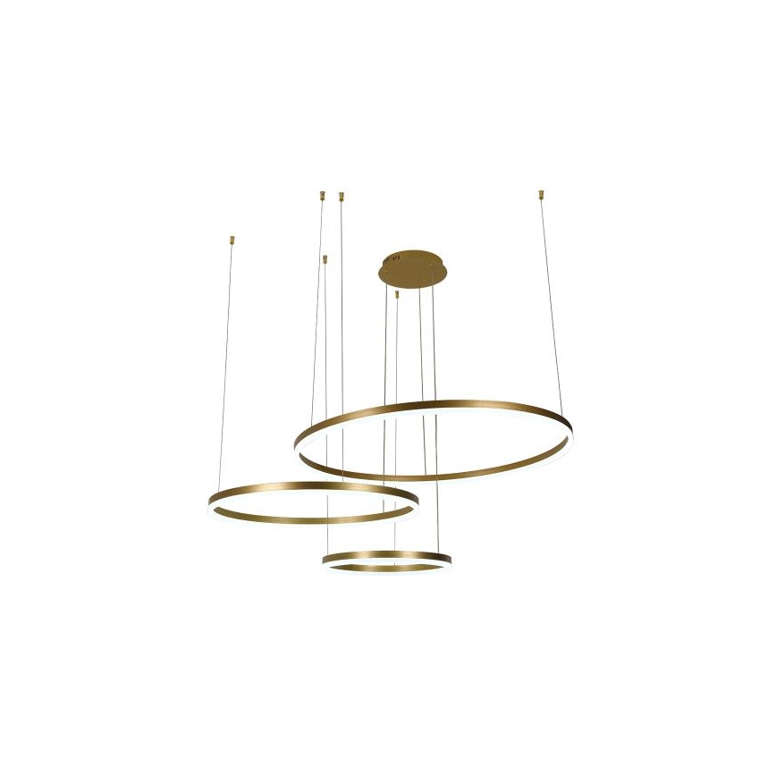 Himmennettävä LED-kattokruunu johdossa LED/125W/230V 3000-6500K halkaisija 80 cm + kauko-ohjaus