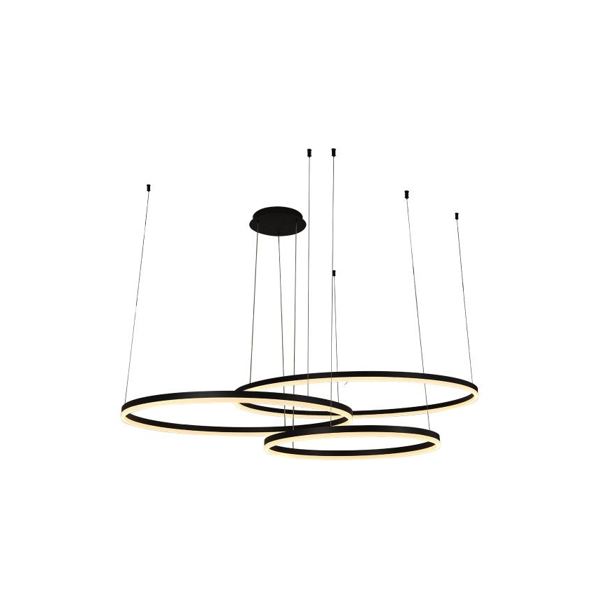 Himmennettävä LED-kattokruunu johdossa LED/170W/230V 3000-6500K halkaisija 100 cm + kauko-ohjaus