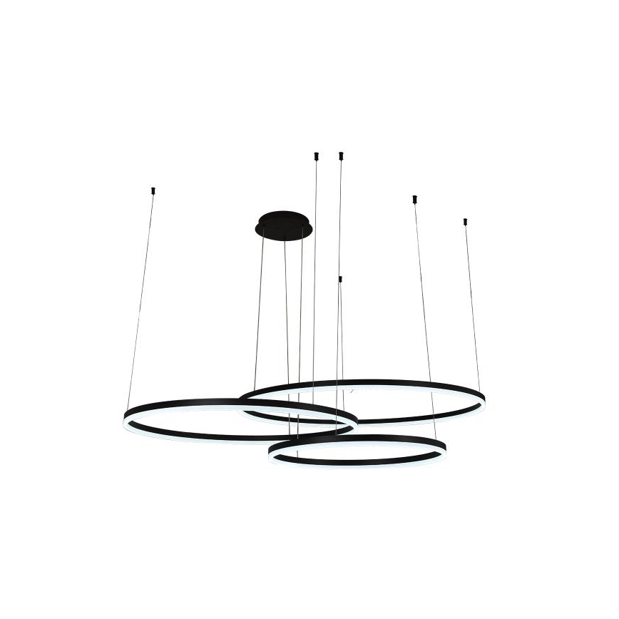 Himmennettävä LED-kattokruunu johdossa LED/170W/230V 3000-6500K halkaisija 100 cm + kauko-ohjaus