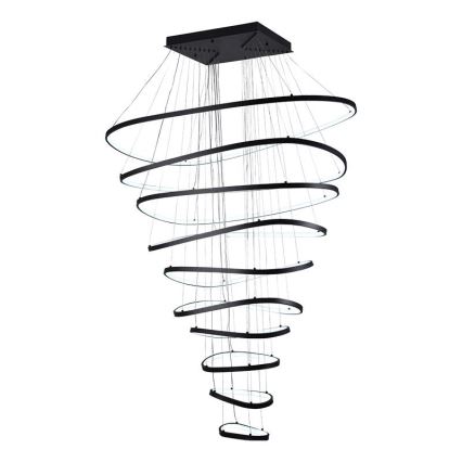 Himmennettävä LED-kattokruunu johdossa LED/370W/230V 3000-6500K halkaisija 100 cm + kauko-ohjaus