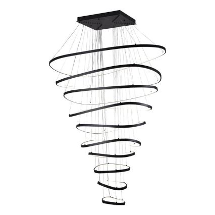 Himmennettävä LED-kattokruunu johdossa LED/370W/230V 3000-6500K halkaisija 100 cm + kauko-ohjaus