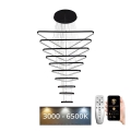 Himmennettävä LED-kattokruunu johdossa LED/385W/230V 3000-6500K halkaisija 100 cm + kauko-ohjaus