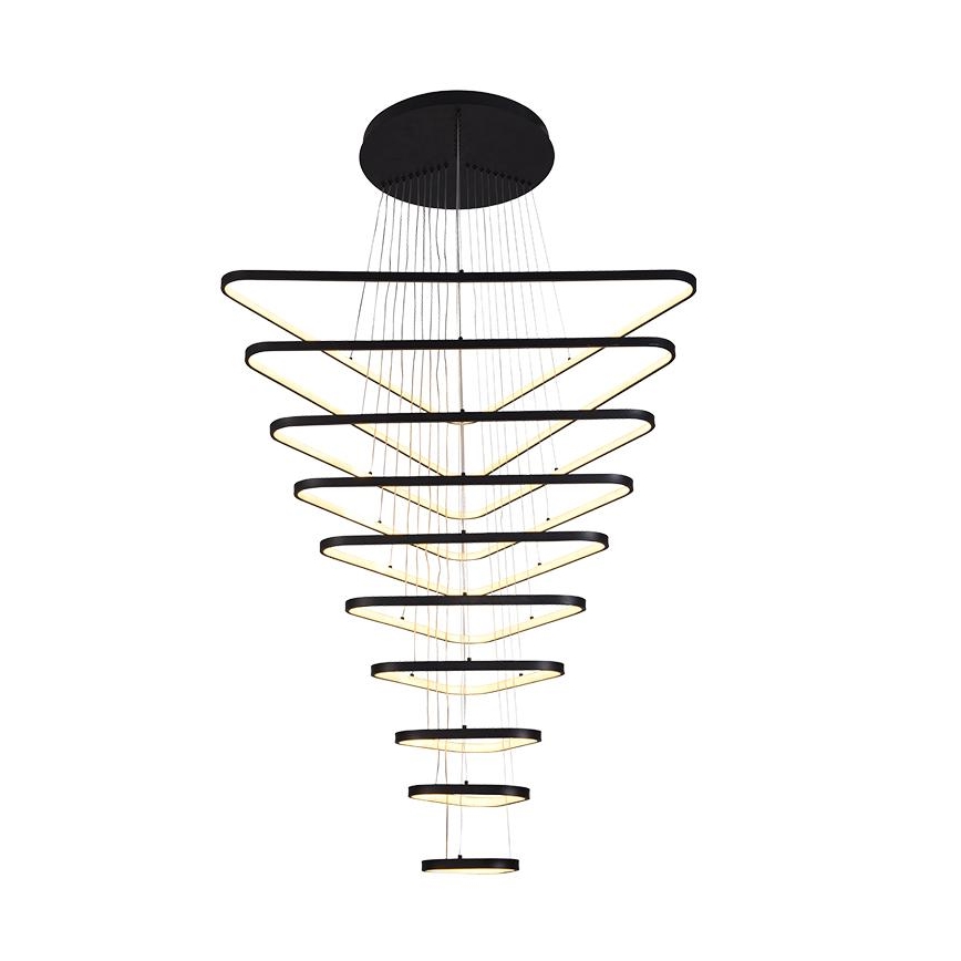 Himmennettävä LED-kattokruunu johdossa LED/385W/230V 3000-6500K halkaisija 100 cm + kauko-ohjaus