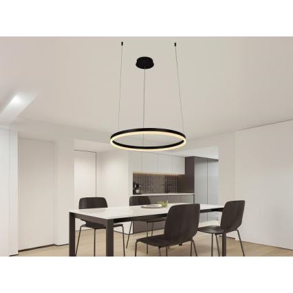 Himmennettävä LED-kattokruunu johdossa LED/42W/230V 3000-6500K halkaisija 60 cm + kauko-ohjaus