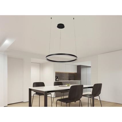 Himmennettävä LED-kattokruunu johdossa LED/42W/230V 3000-6500K halkaisija 60 cm + kauko-ohjaus