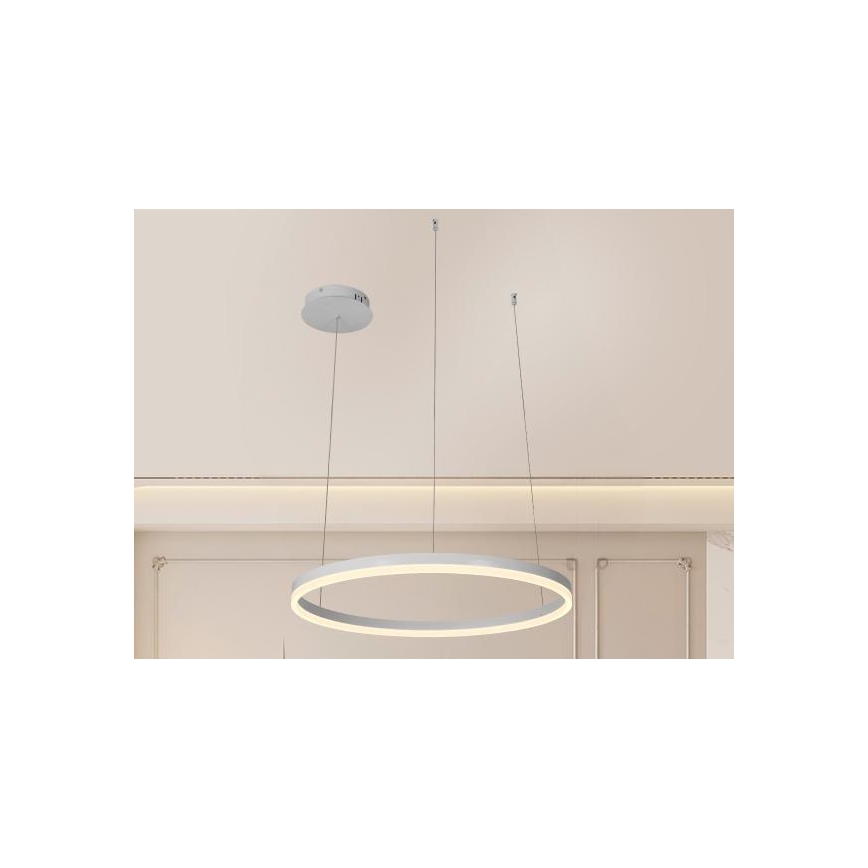 Himmennettävä LED-kattokruunu johdossa LED/42W/230V 3000-6500K halkaisija 60 cm + kauko-ohjaus