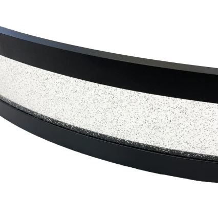 Himmennettävä LED-kattokruunu johdossa LED/45W/230V 3000-6500K halkaisija 60 cm musta + kauko-ohjaus