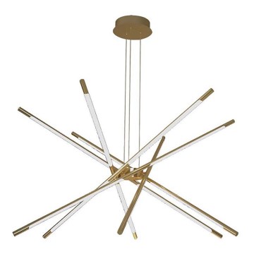 Himmennettävä LED-kattokruunu johdossa LED/50W/230V 3000K kulta