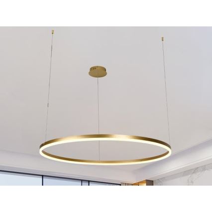 Himmennettävä LED-kattokruunu johdossa LED/55W/230V 3000-6500K halkaisija 80 cm + kauko-ohjaus