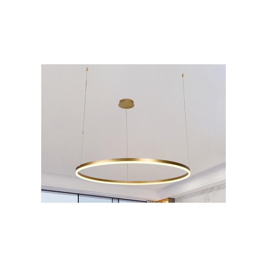 Himmennettävä LED-kattokruunu johdossa LED/55W/230V 3000-6500K halkaisija 80 cm + kauko-ohjaus