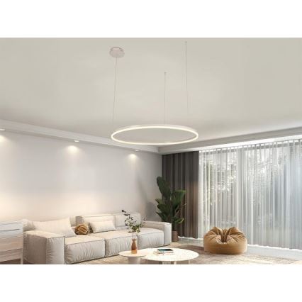 Himmennettävä LED-kattokruunu johdossa LED/55W/230V 3000-6500K halkaisija 80 cm + kauko-ohjaus