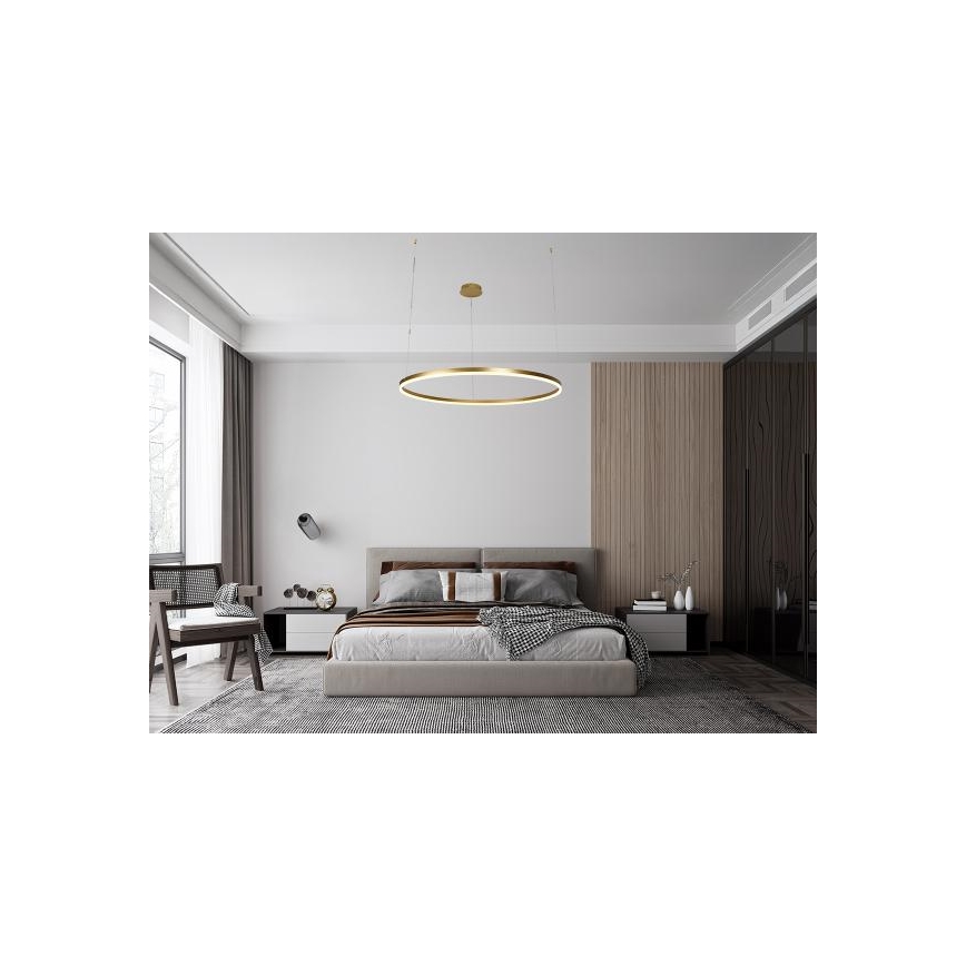 Himmennettävä LED-kattokruunu johdossa LED/72W/230V 3000-6500K halkaisija 100 cm + kauko-ohjaus