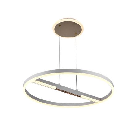 Himmennettävä LED-kattokruunu johdossa LED/75W/230V 3000-6500K halkaisija 60 cm + kauko-ohjaus