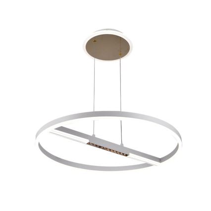 Himmennettävä LED-kattokruunu johdossa LED/75W/230V 3000-6500K halkaisija 60 cm + kauko-ohjaus