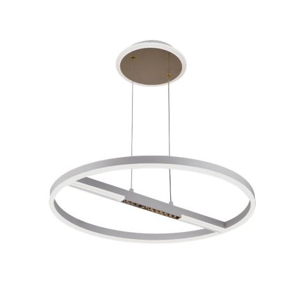 Himmennettävä LED-kattokruunu johdossa LED/75W/230V 3000-6500K halkaisija 60 cm + kauko-ohjaus