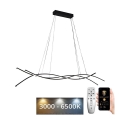 Himmennettävä LED-kattokruunu johdossa LED/80W/230V 3000-6500K + kauko-ohjaus