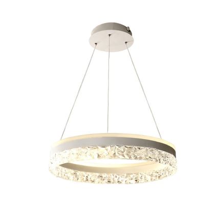 Himmennettävä LED-kattokruunu johdossa LED/80W/230V 3000-6500K valkoinen + kauko-ohjaus