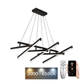 Himmennettävä LED-kattokruunu johdossa LED/90W/230V 3000-6500K + kauko-ohjaus