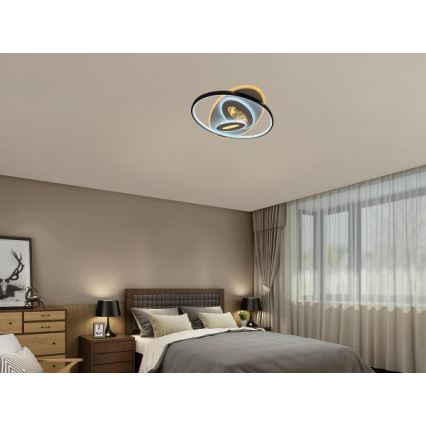 Himmennettävä LED-kattovalaisin 105 W, 230 V, 3000–6500 K + kaukosäädin