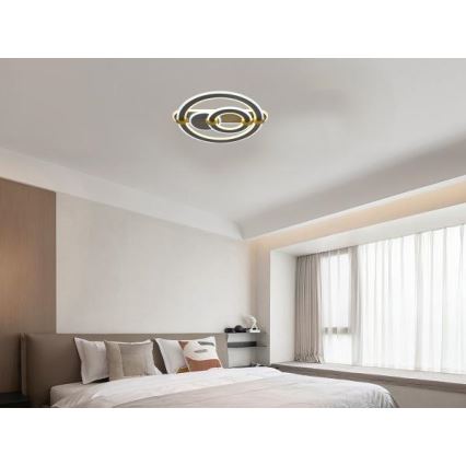 Himmennettävä LED-kattovalaisin 120 W/230 V 3000–6500 K + kaukosäädin