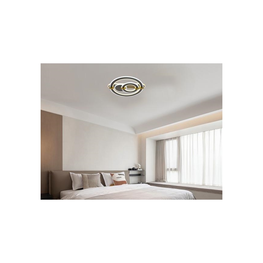 Himmennettävä LED-kattovalaisin 120 W/230 V 3000–6500 K + kaukosäädin