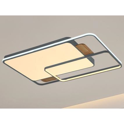 Himmennettävä LED-kattovalaisin 280 W / 230 V, 3000–6500 K + kaukosäädin