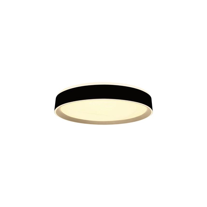 Himmennettävä LED-kattovalaisin ääniohjauksella OPAL LED/48W/230V 2700-6500K musta + kauko-ohjaus