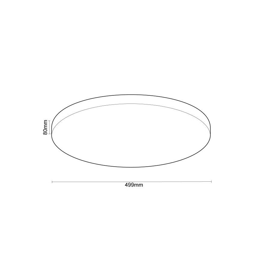 Himmennettävä LED-kattovalaisin ääniohjauksella OPAL LED/48W/230V 2700-6500K valkoinen + kauko-ohjaus