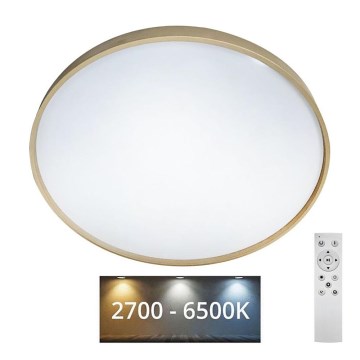 Himmennettävä LED-kattovalaisin DRINA LED/36W/230V 2700-6500K halkaisija 50 cm + kauko-ohjaus