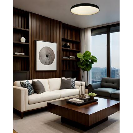 Himmennettävä LED-kattovalaisin EBRO LED/36W/230V 2700-6500K halkaisija 50 cm + kauko-ohjaus