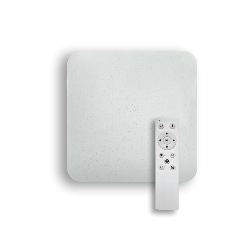 Himmennettävä LED-kattovalaisin FLORA LED/60W/230V 2700-6500K 53x53 cm + kauko-ohjaus