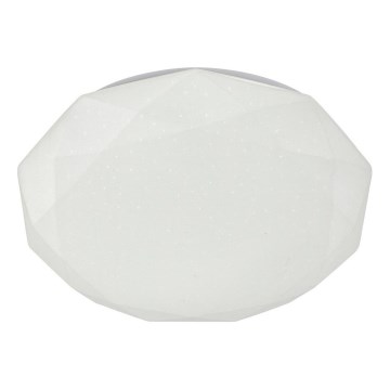 Himmennettävä LED-kattovalaisin HEX LED/72W/230V 3000-6000K halkaisija 50 cm valkoinen + kaukosäädin