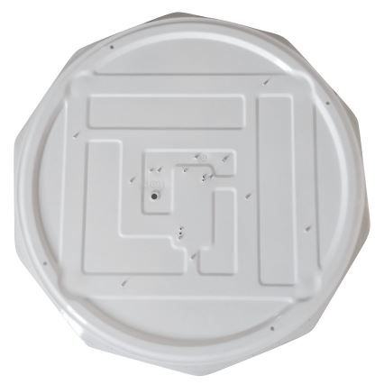 Himmennettävä LED-kattovalaisin HEX LED/72W/230V 3000-6000K halkaisija 50 cm valkoinen + kaukosäädin